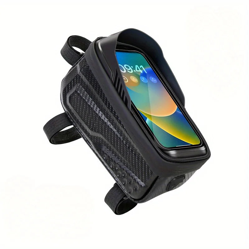 Waterproof Bicycle Top Tube Frame Bag – Hard Shell