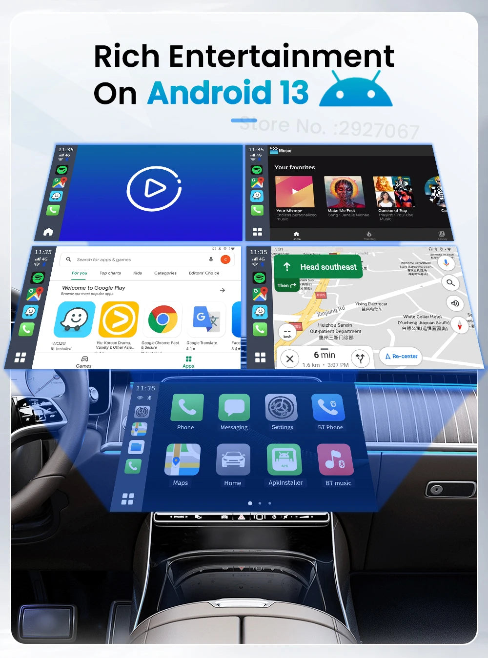 2024 CarlinKit AI Box – Wireless CarPlay & Android TV in One!