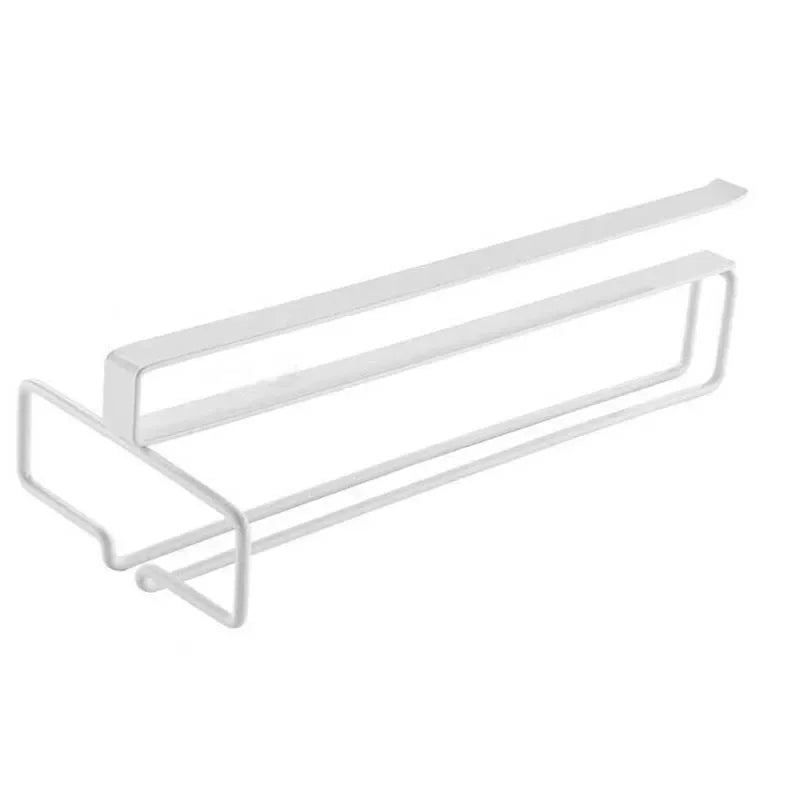 No Drilling Metal Wine Glass Holder – Under Cabinet Stemware Rack