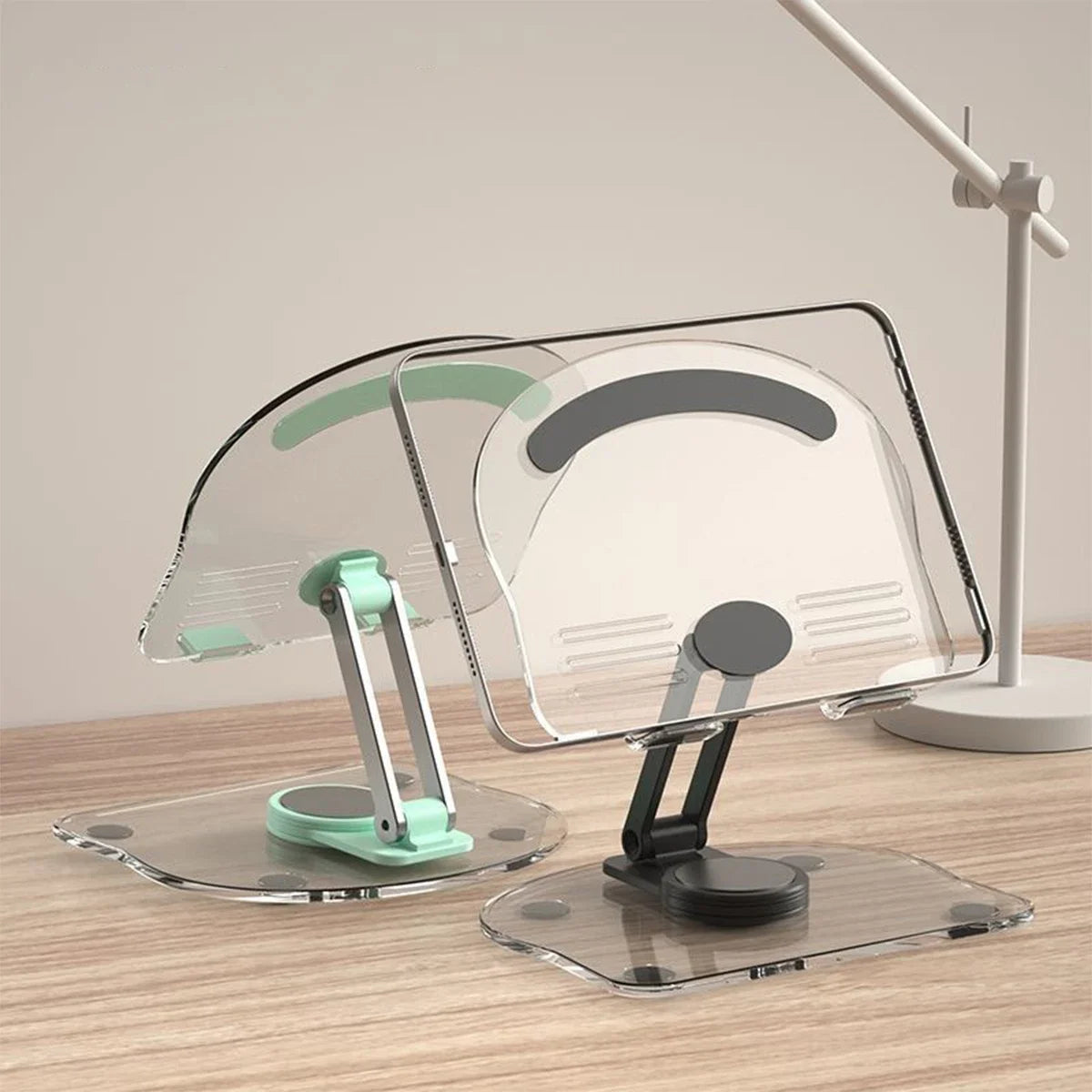 Clear Acrylic Tablet Stand – Sleek & Universal Fit