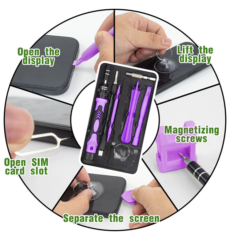 115-in-1 Precision Screwdriver Set for Electronics & Repairs