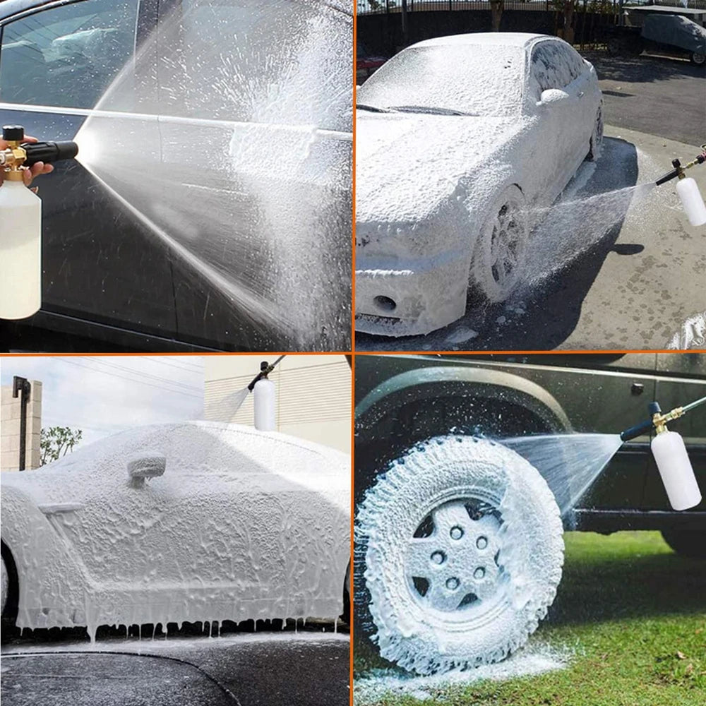 1L Adjustable Snow Foam Lance – Thick Foam, Deep Clean!