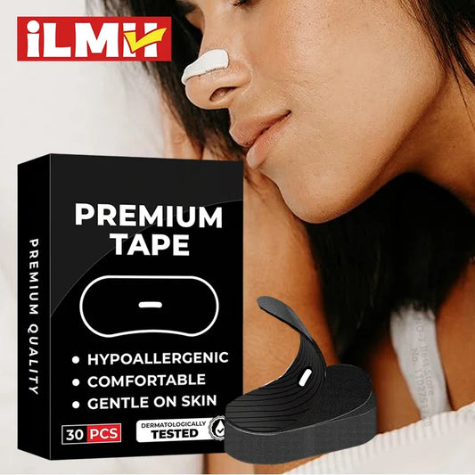 Anti-Snoring Sleep Mouth Tape & Nasal Dilators - Clickilix