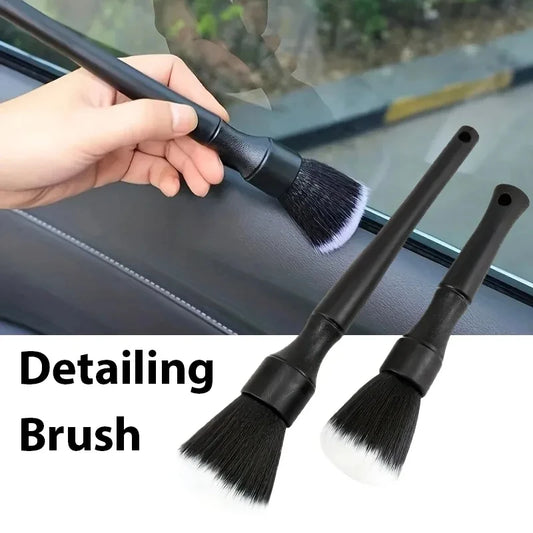 Soft Bristle Car Detailing Brush – Gentle Cleaning, Pro Results!
