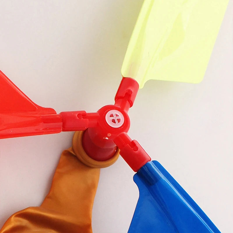 6PCS Air Balloon Helicopter Flying Toys Set