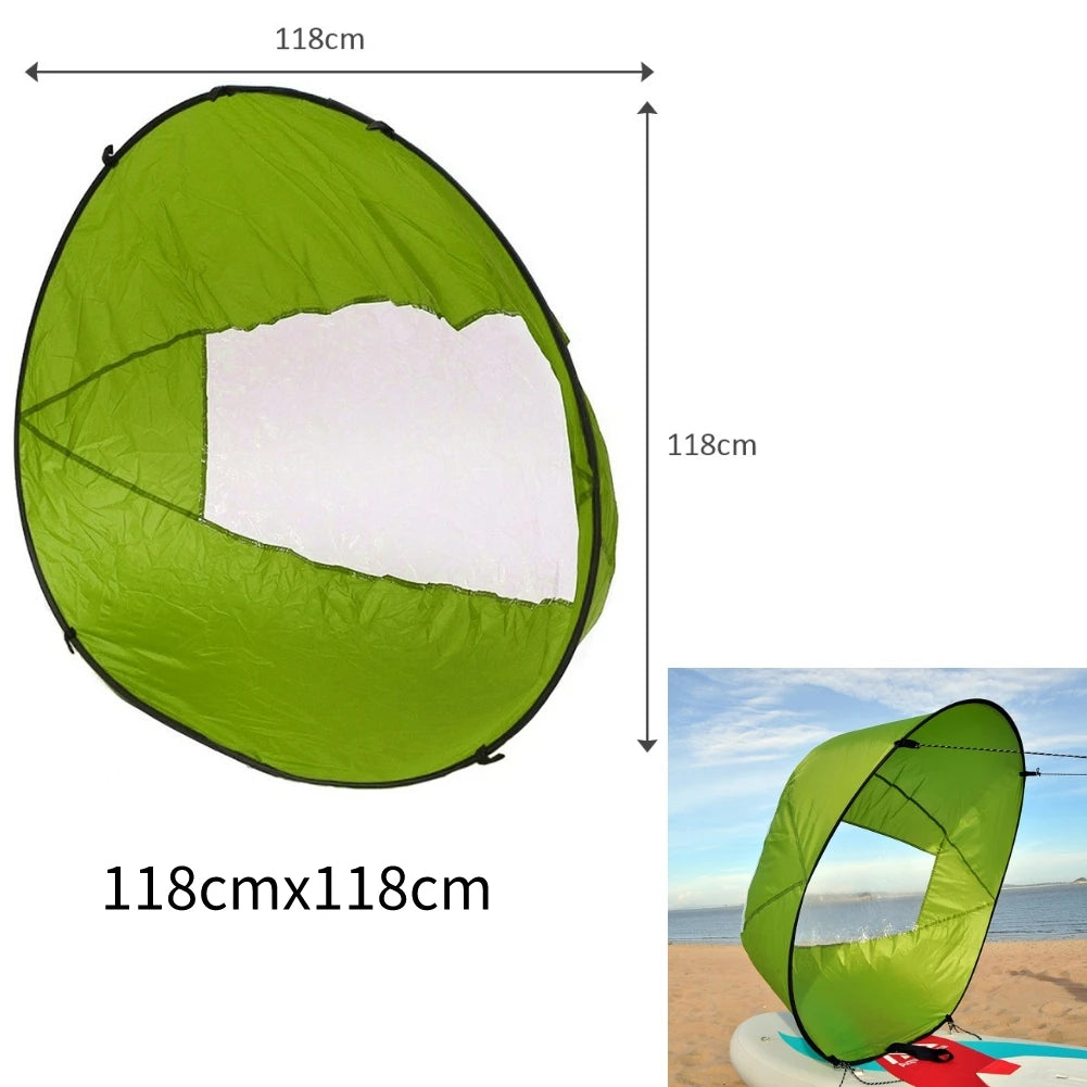 Foldable Kayak Wind Sail for SUP & Canoe