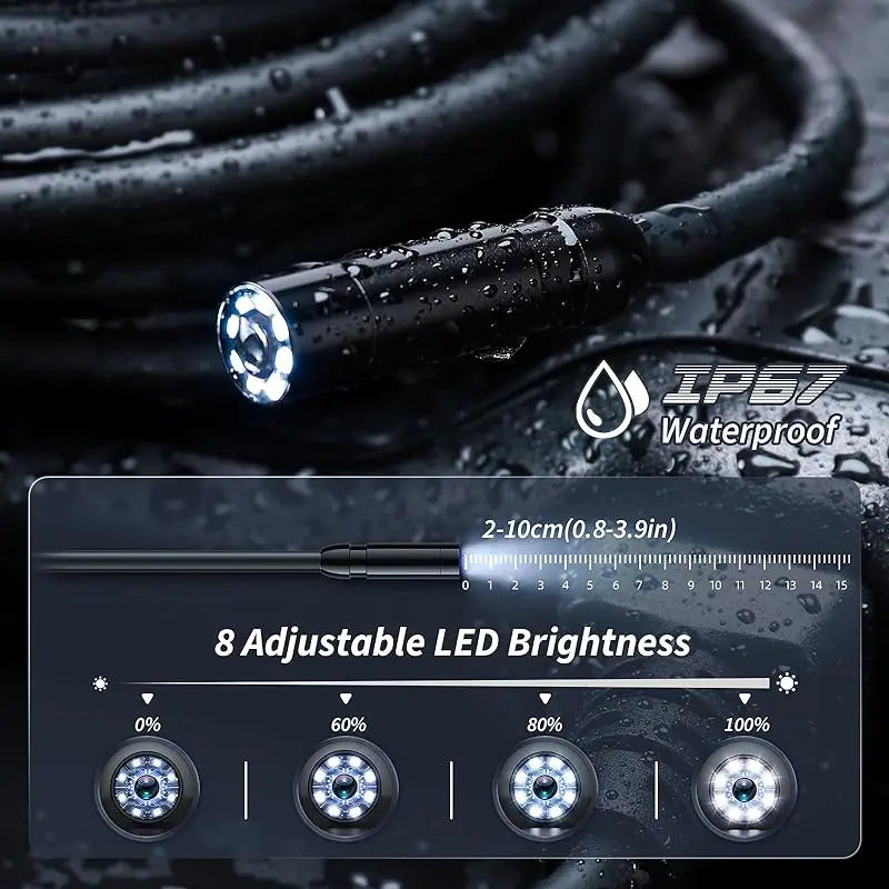 1080P Industrial Endoscope Camera – See the Unseen with Clarity!