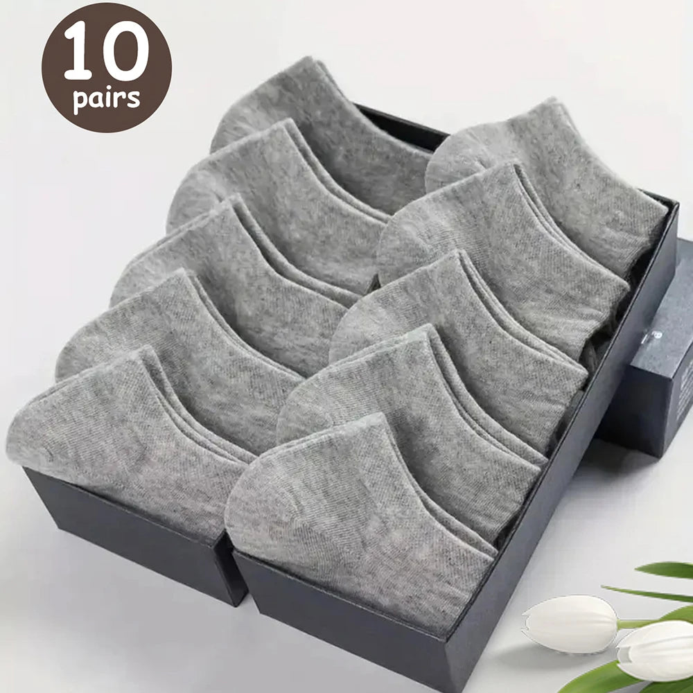 Breathable Men’s Low Cut Ankle Socks