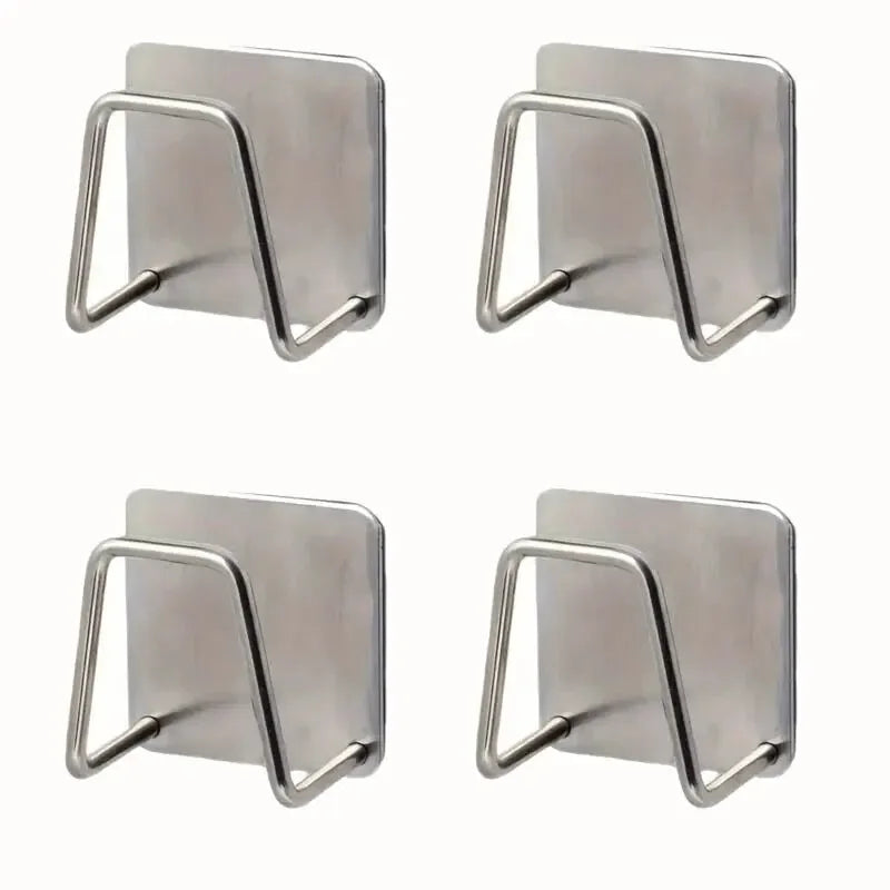 Self-Adhesive Kitchen Sponge & Sink Organizer Rack