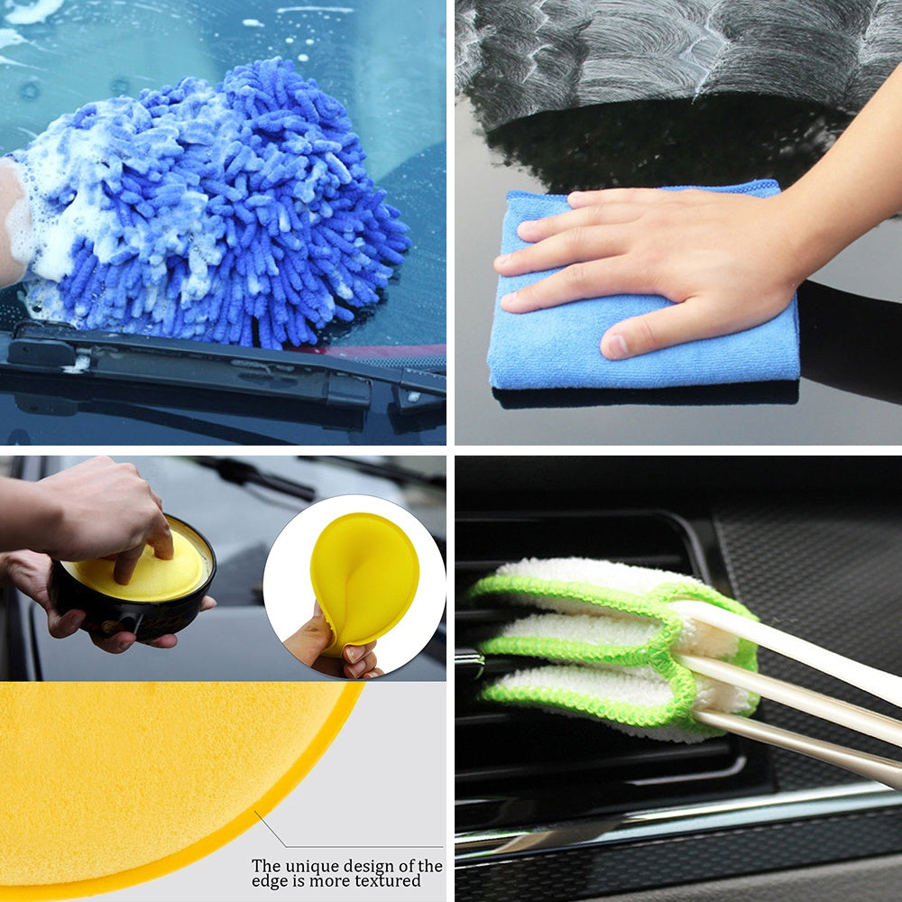 Detail your car like a pro with this brush set!