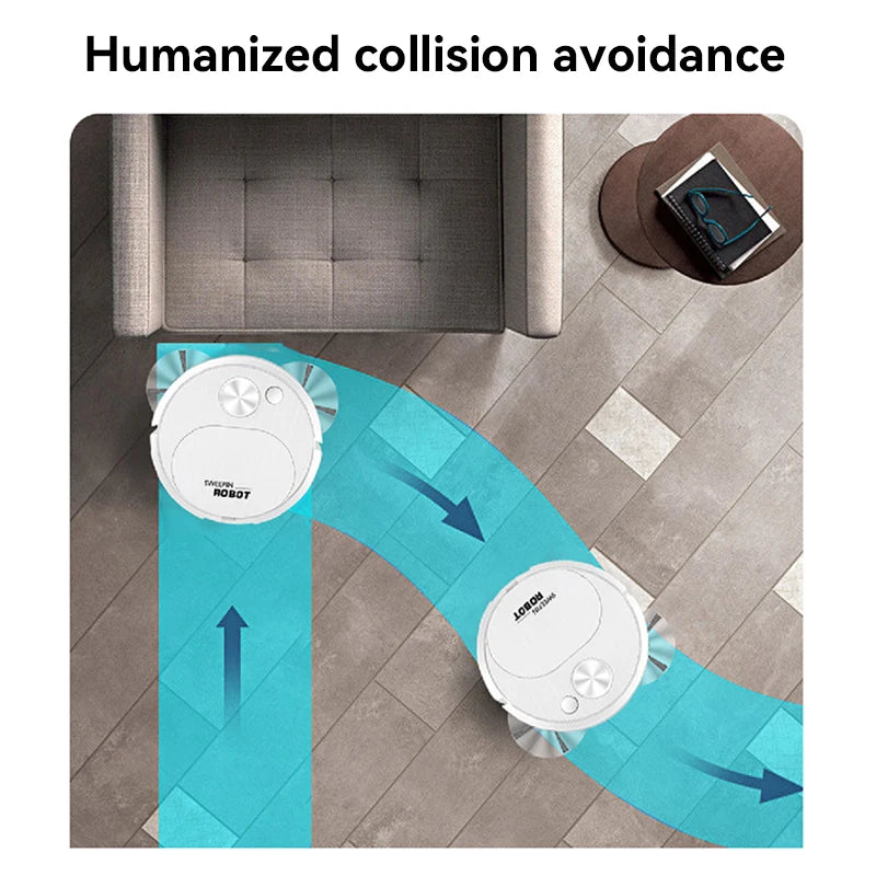 3-in-1 Smart Sweeping Robot Vacuum Cleaner