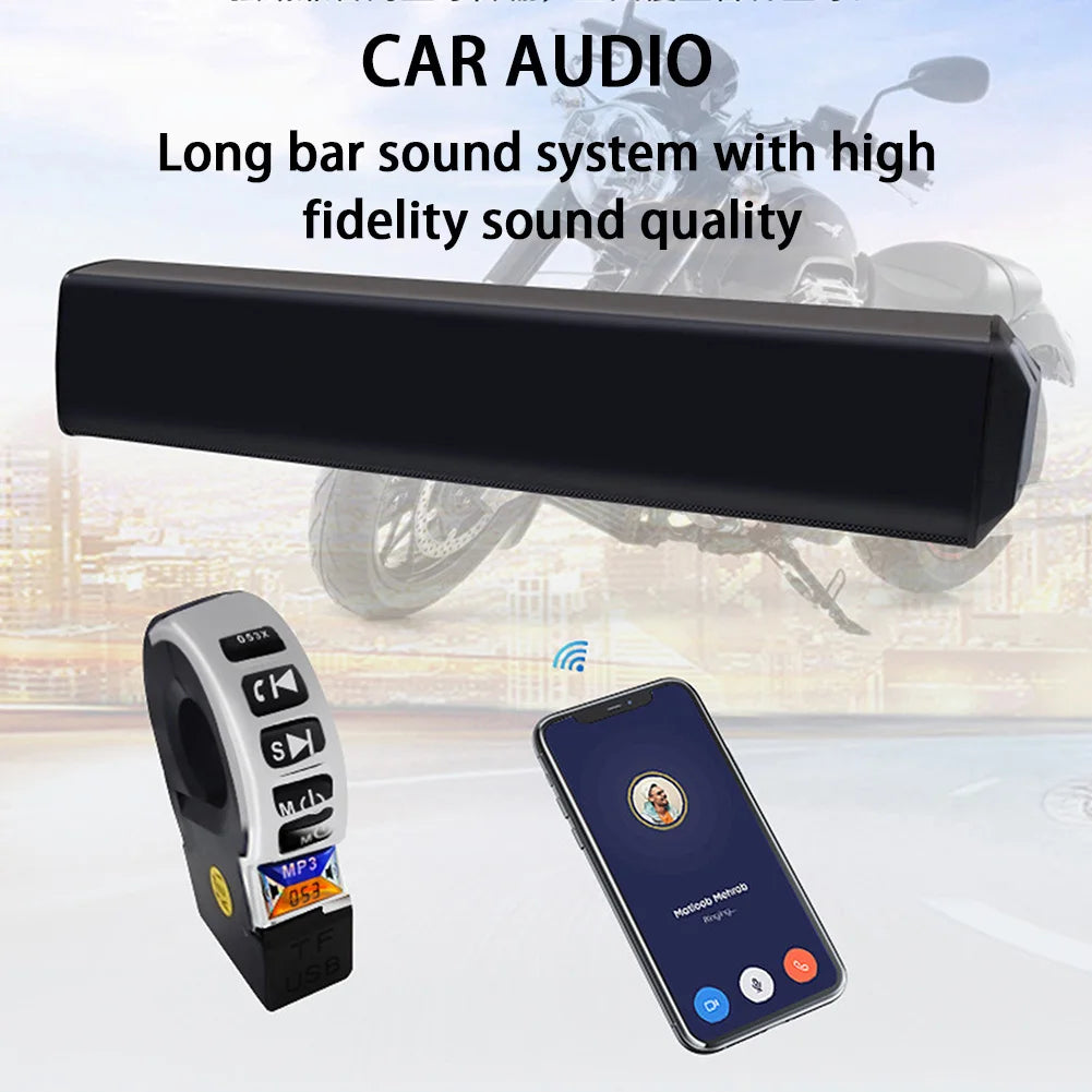 12V Bluetooth FM Radio MP3 Player for Moto