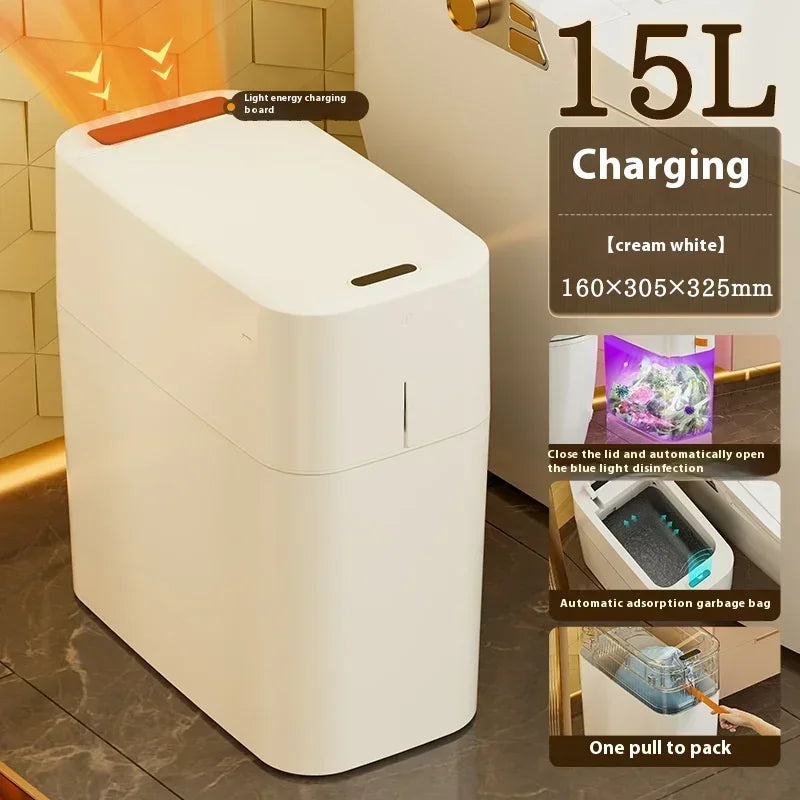Smart Sensor Trash Can with Lid