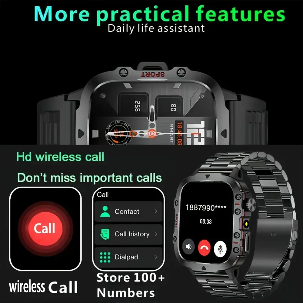 Smart Watch with LED Display & Wireless Call