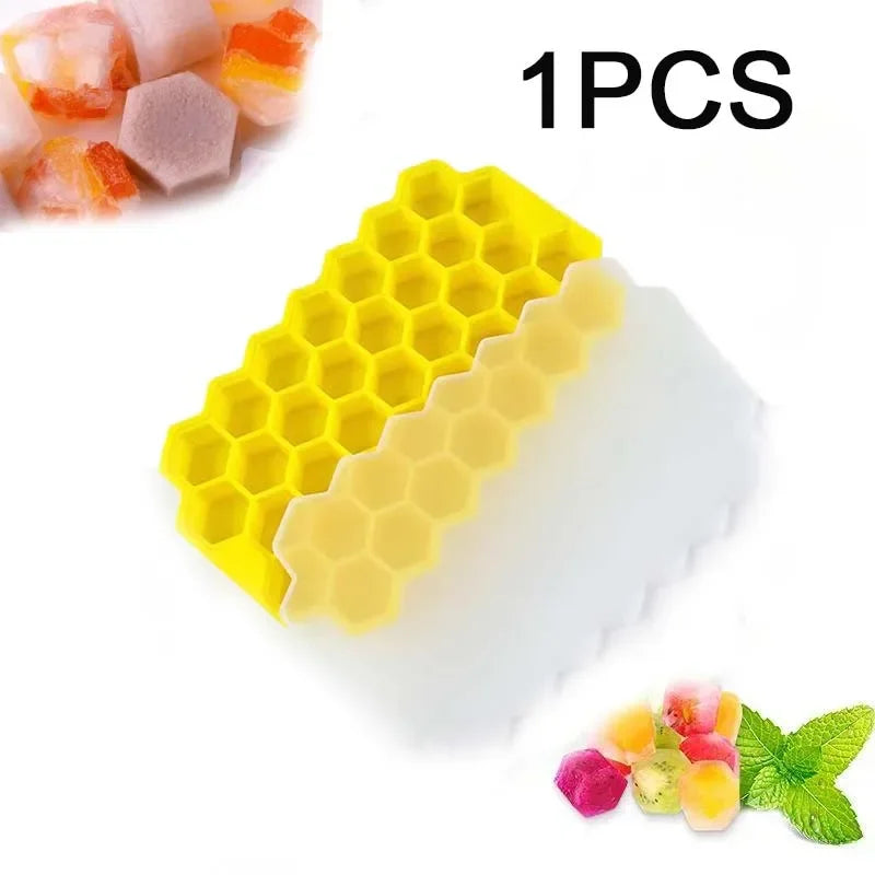 148-Cavity Honeycomb Ice Cube Tray – Chill More, Refill Less