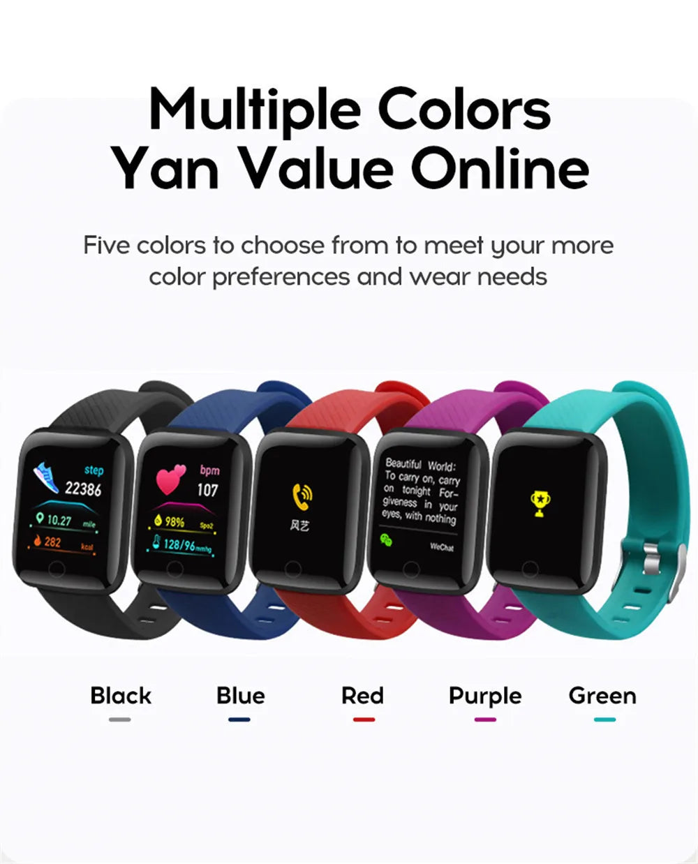 Multifunction D13 Smartwatch for All Ages