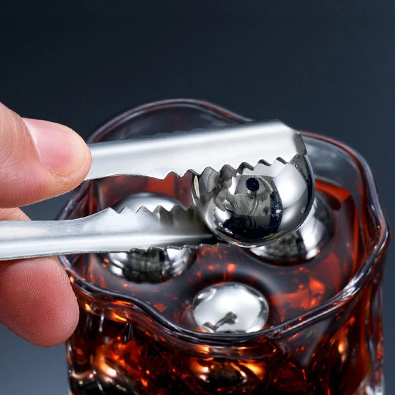 Reusable Stainless Steel Ice Cubes – Set of 2/4/8