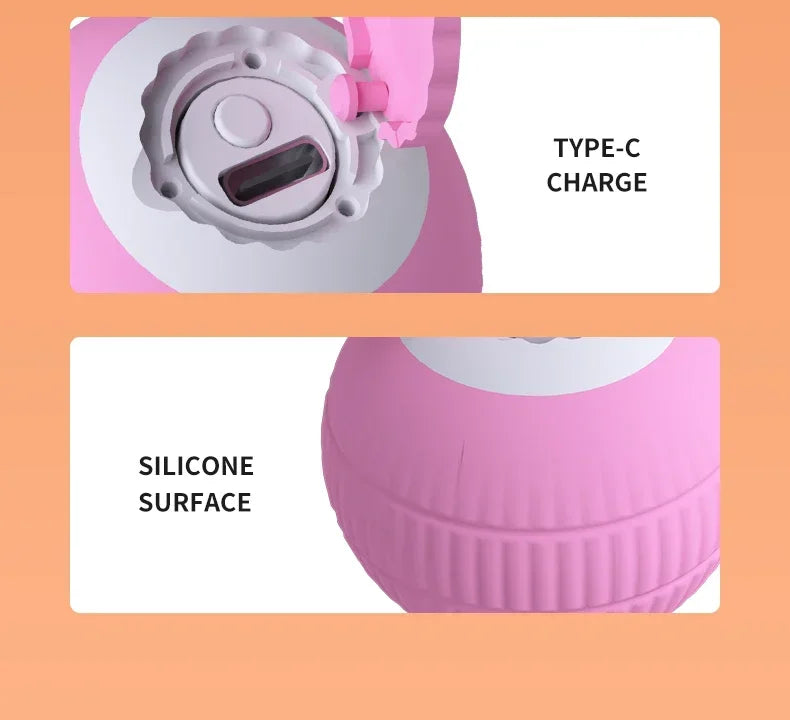 Smart Rolling Cat Toy Ball USB Rechargeable