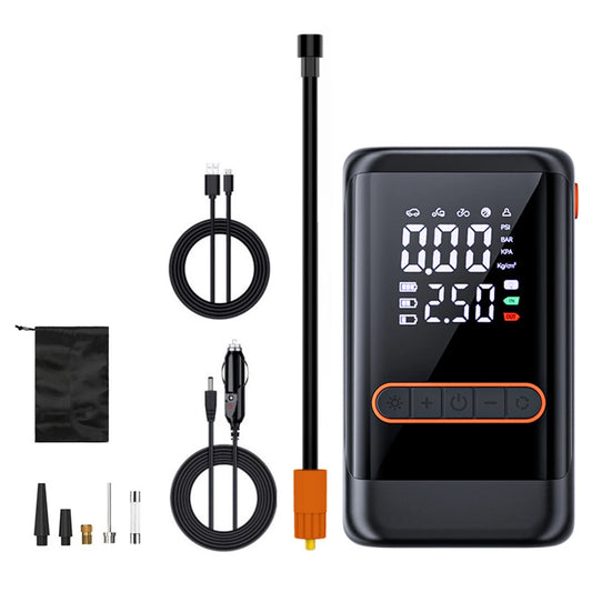 Inflate anywhere with this premium 3-in-1 cordless pump!