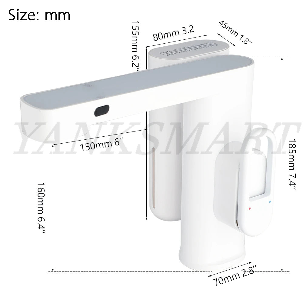 Touchless Bathroom Faucet with Soap Dispenser