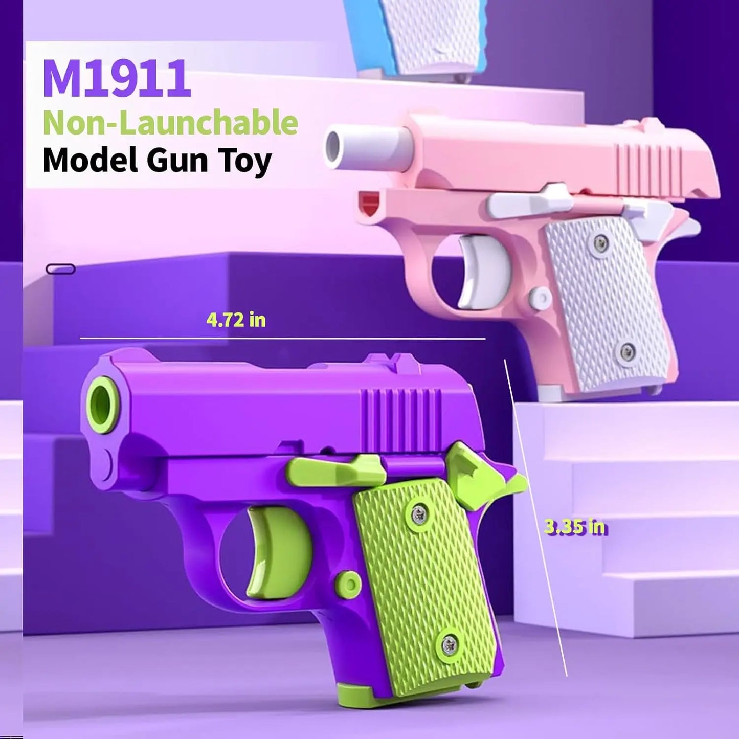 Mini 1911 Fidget Gun Toy – Stress Relief Fun