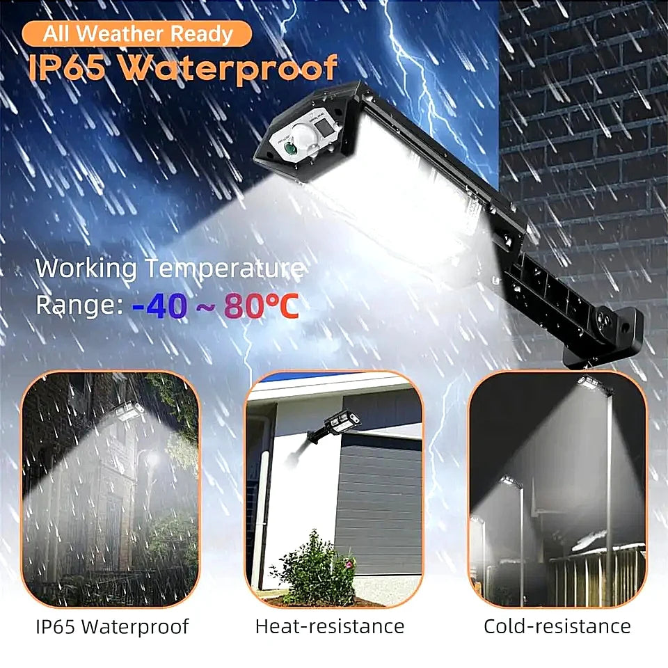 Upgraded Solar LED Outdoor Light with Sensor