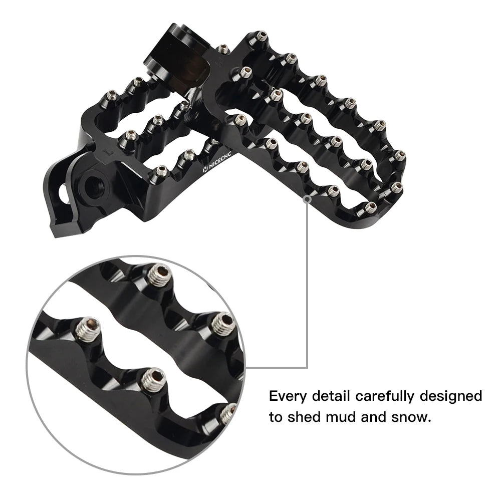 Heavy-Duty Footpegs for KTM 690–1290 Adventure Supermoto