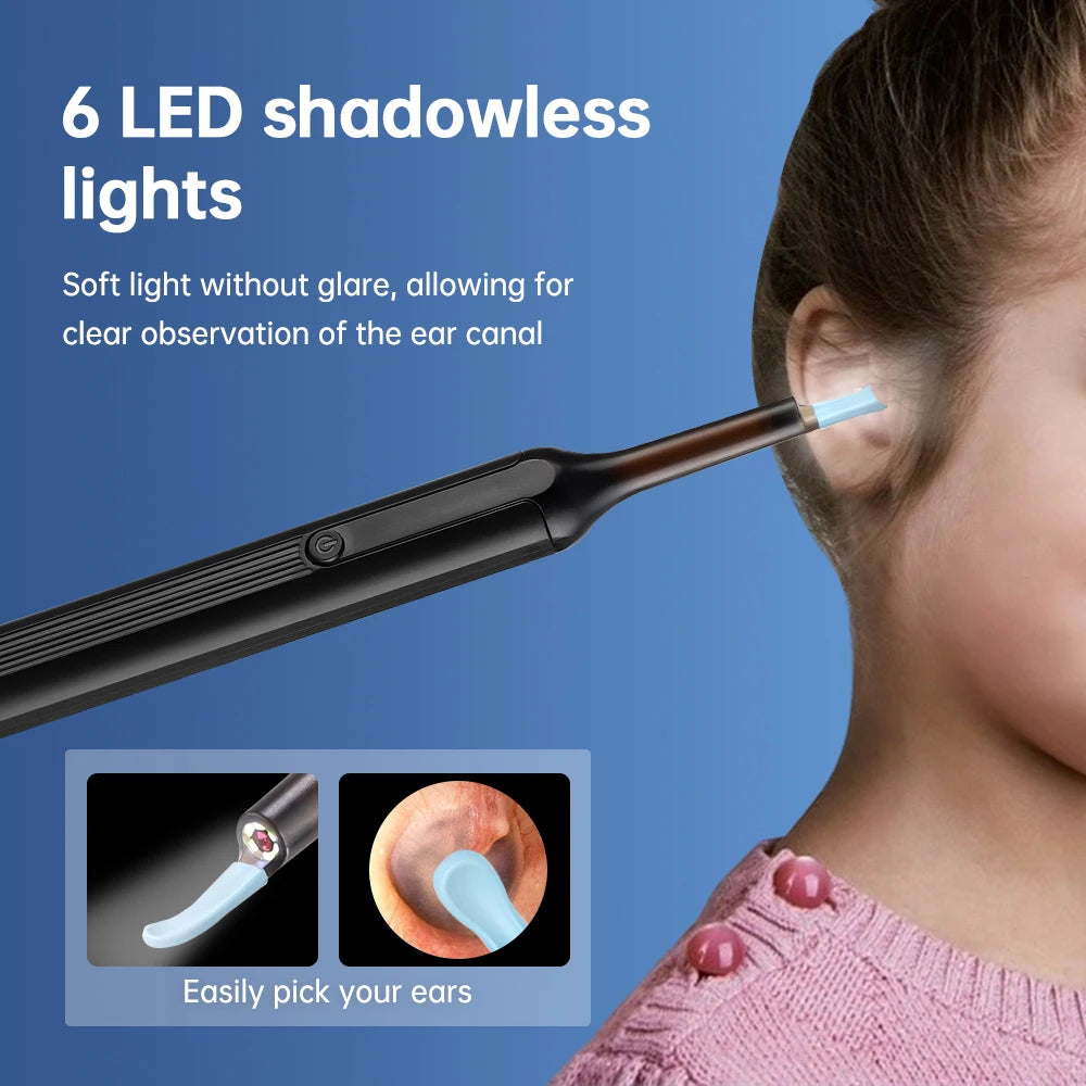 Smart Wireless Visual Earwax Cleaner with HD Camera