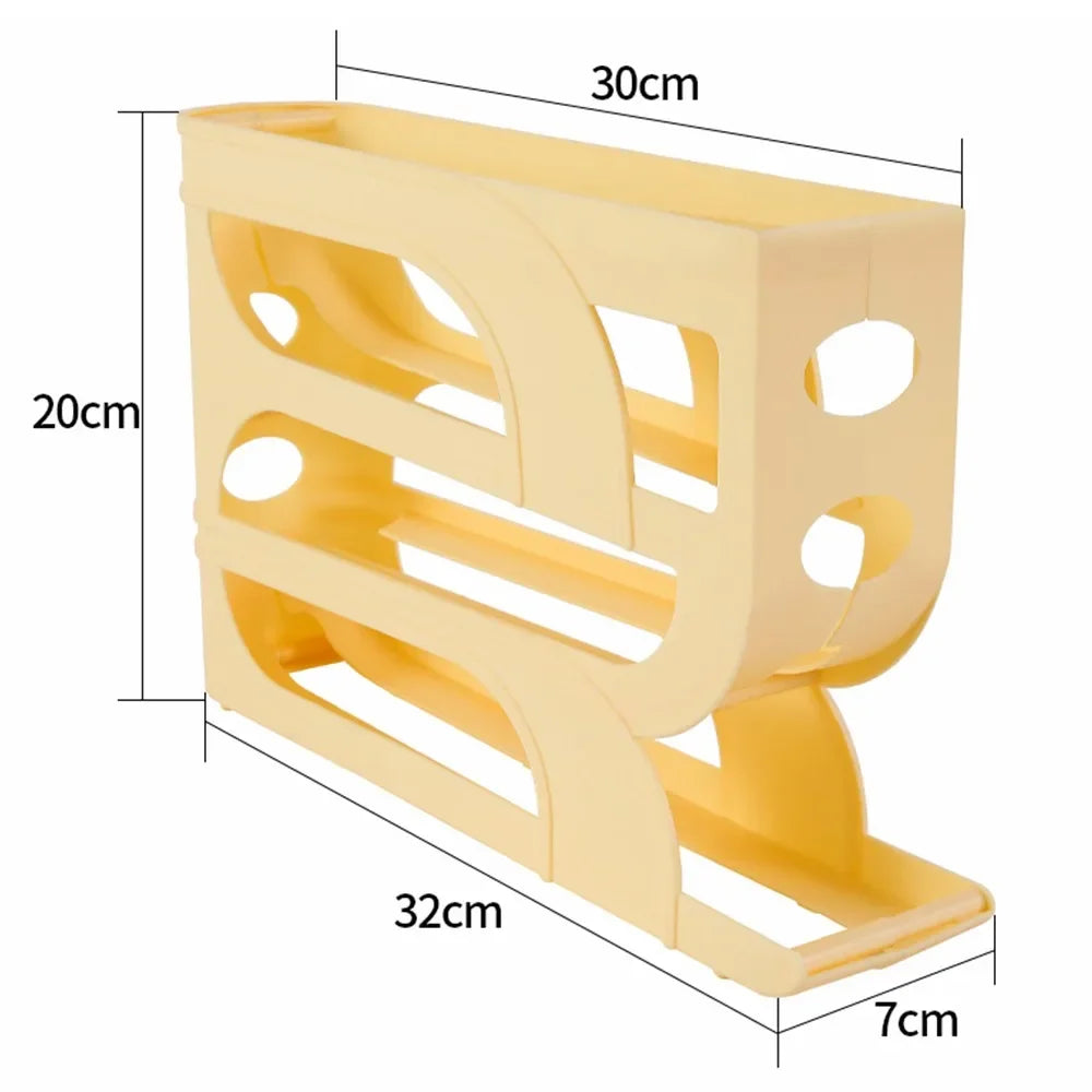 Large Capacity Automatic Egg Roller Refrigerator Storage Box
