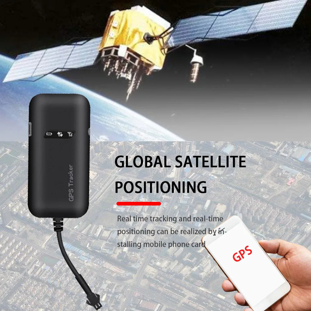 Ensure safety with GT02A GPS Tracker for vehicles!