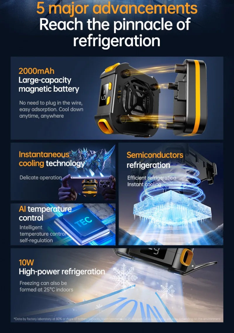 P70 Mobile Cooler – Keep Your Phone Cool, Game Harder!