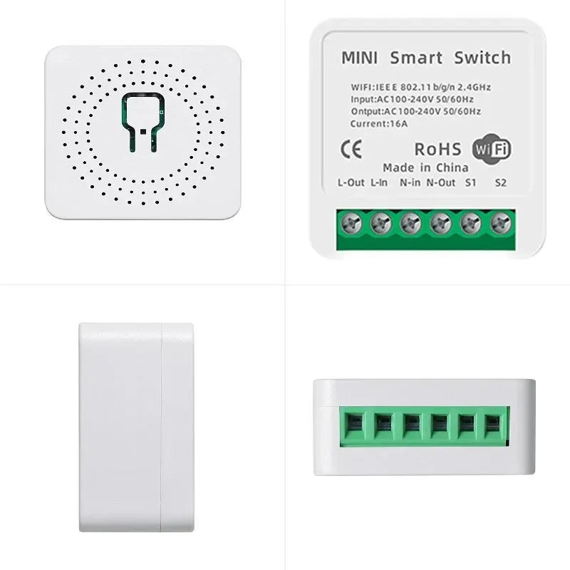 WiFi Smart Switch App Remote Voice Control Double Control Wireless