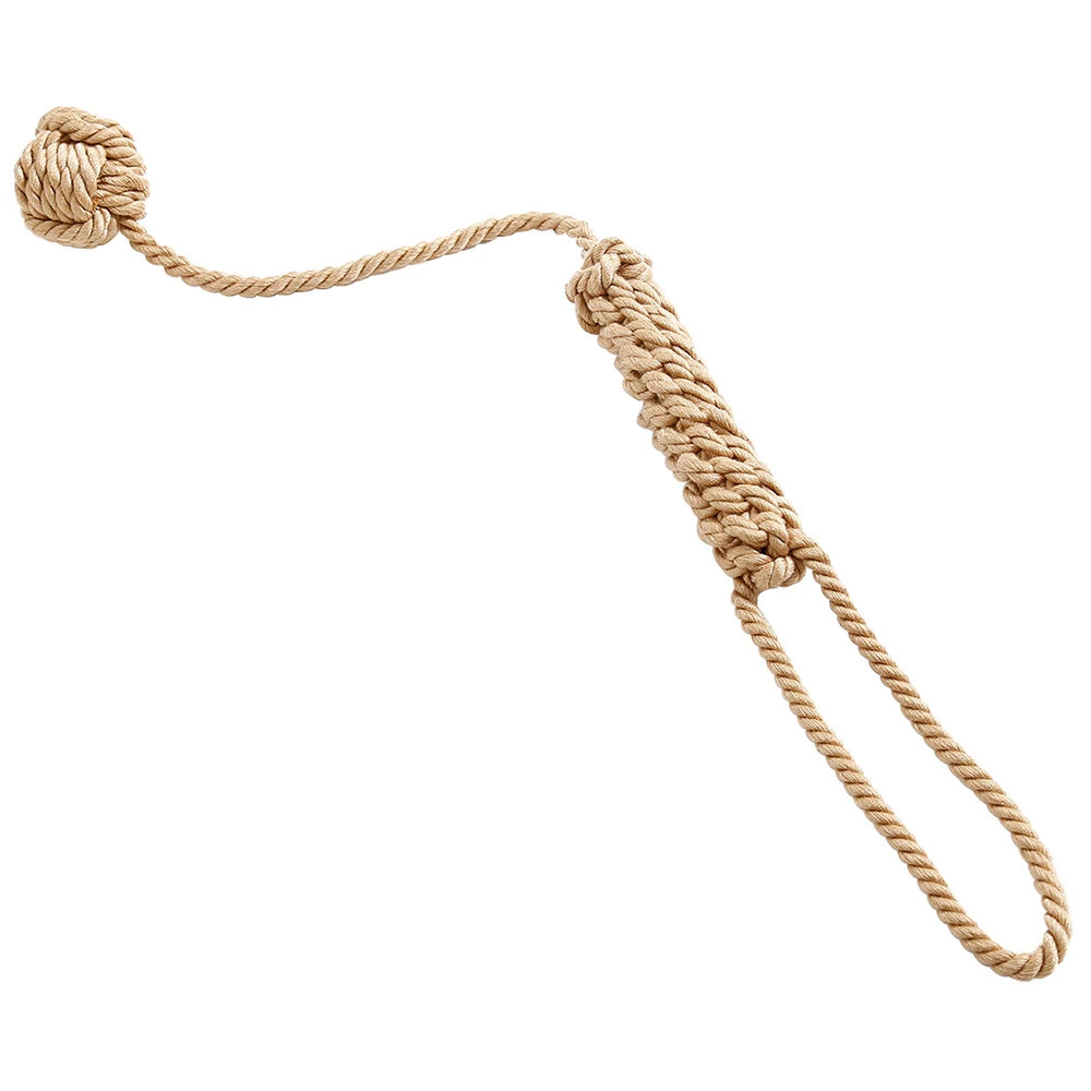 43.5CM Hemp Rope Bull Whip Horse Crop