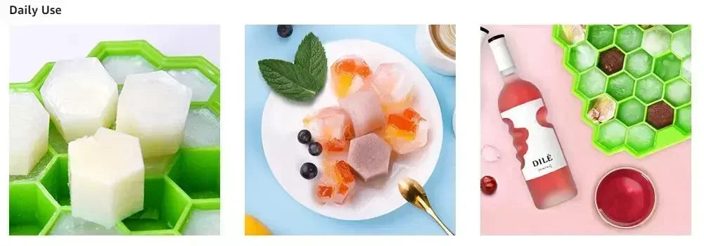 148-Cavity Honeycomb Ice Cube Tray – Chill More, Refill Less
