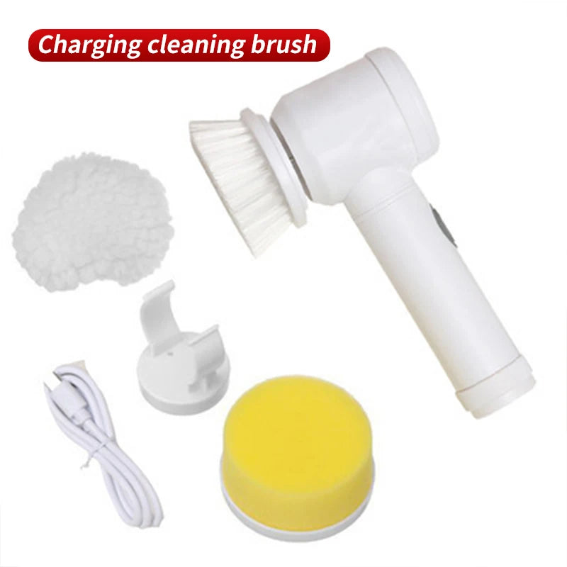 Electric Handheld Dishwashing Brush – Multifunctional Kitchen Cleaner