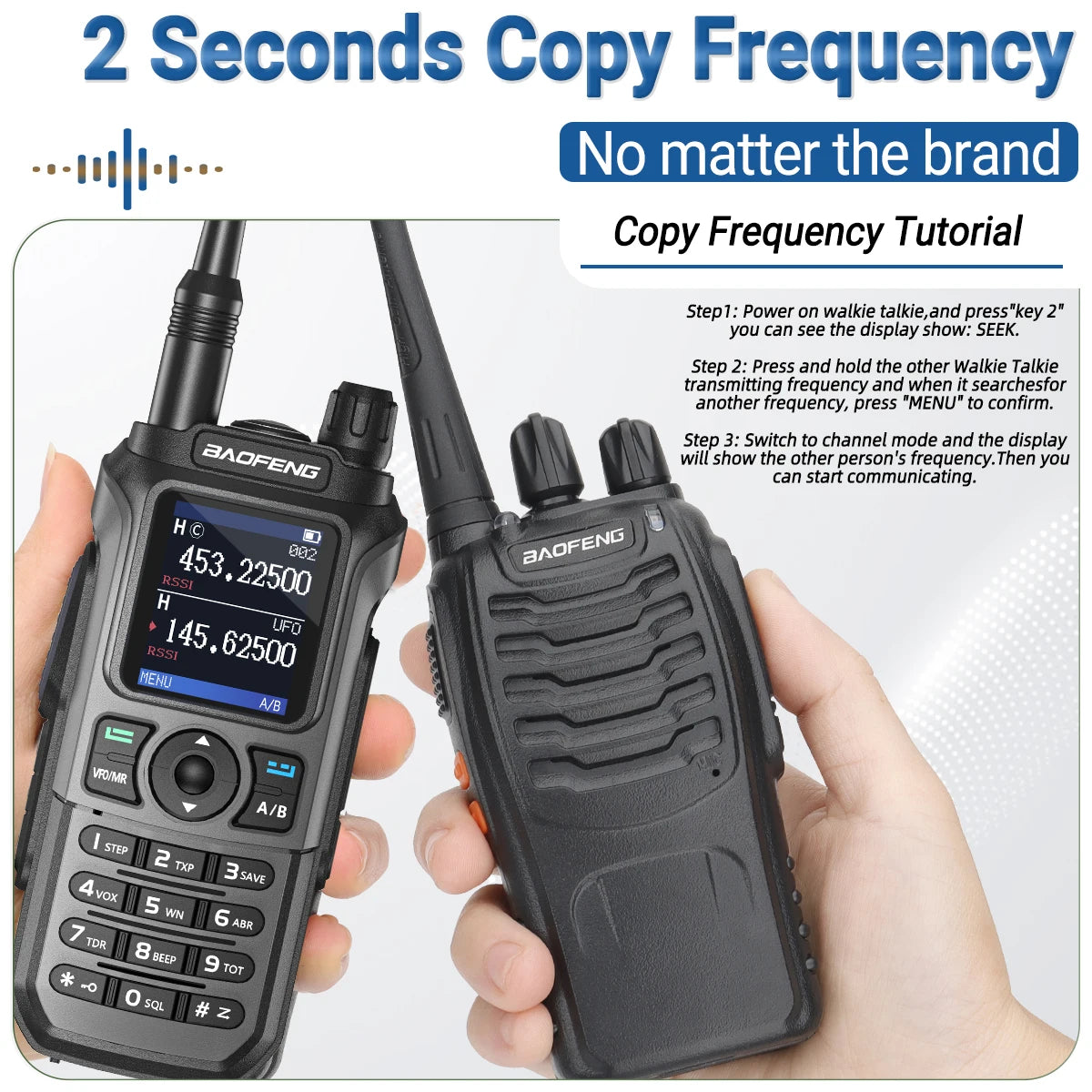Baofeng UV-21 Pro V2 Waterproof Long-Range Radio