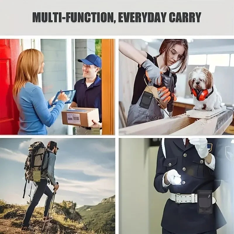 Carry your phone smartly with this casual waist bag!