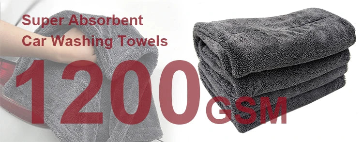 Dry fast with the SEAMETAL microfiber car towel!