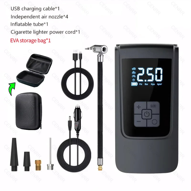 Wireless Car Air Pump - Clickilix