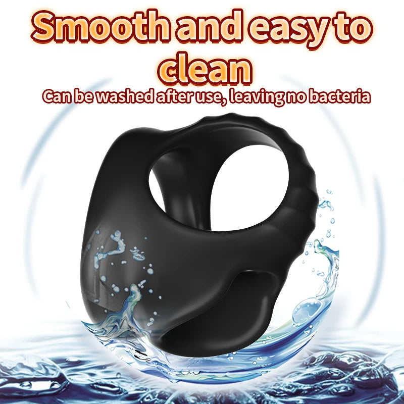 Reusable Silicone Penis Ring for Delay