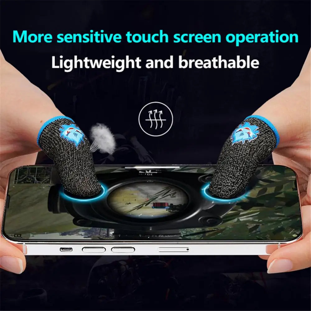 Touchscreen Gaming Finger Sleeves – Precision at Your Fingertips!