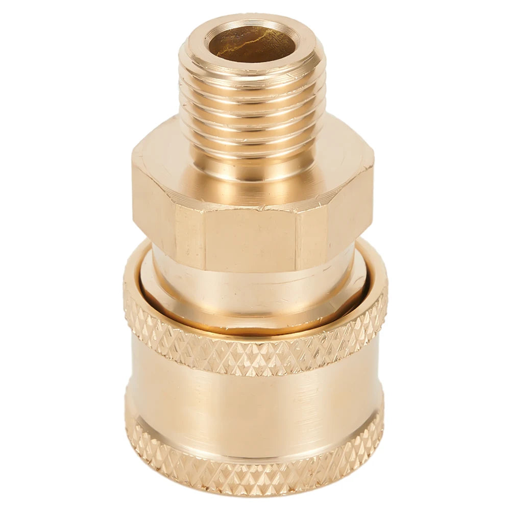 Quick Release Pressure Washer Adapter – Snap, Spray, Done!