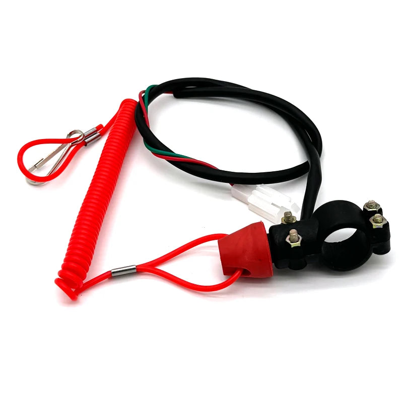 Kill Switch & Tether Cord for 22mm Handlebars