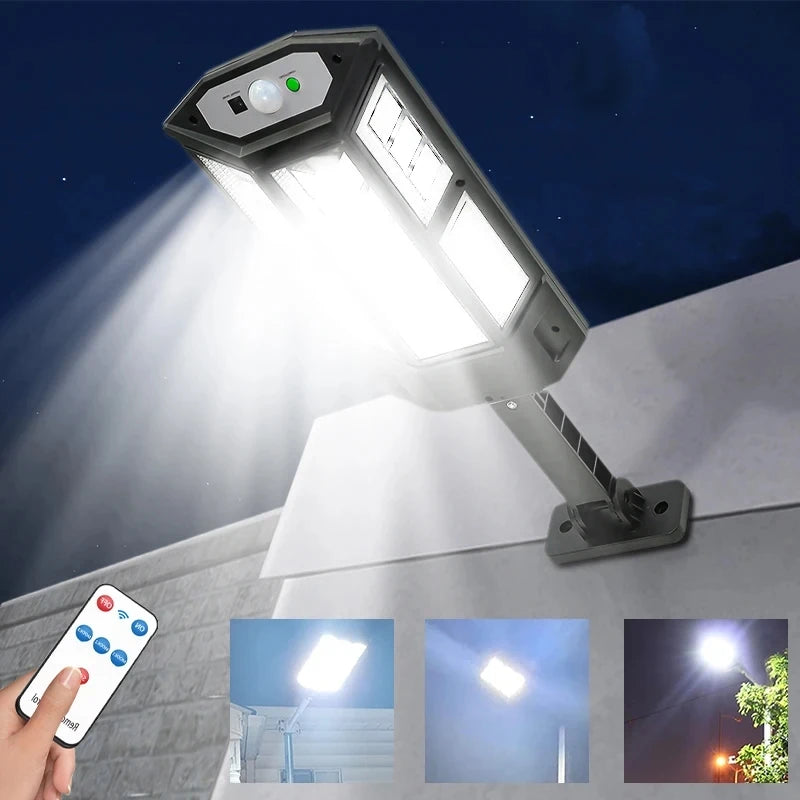 Upgraded Solar LED Outdoor Light with Sensor