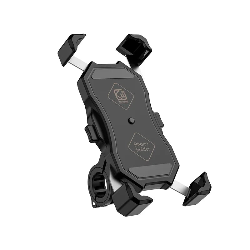 Motorcycle Phone Holder with Fast Wireless Charging