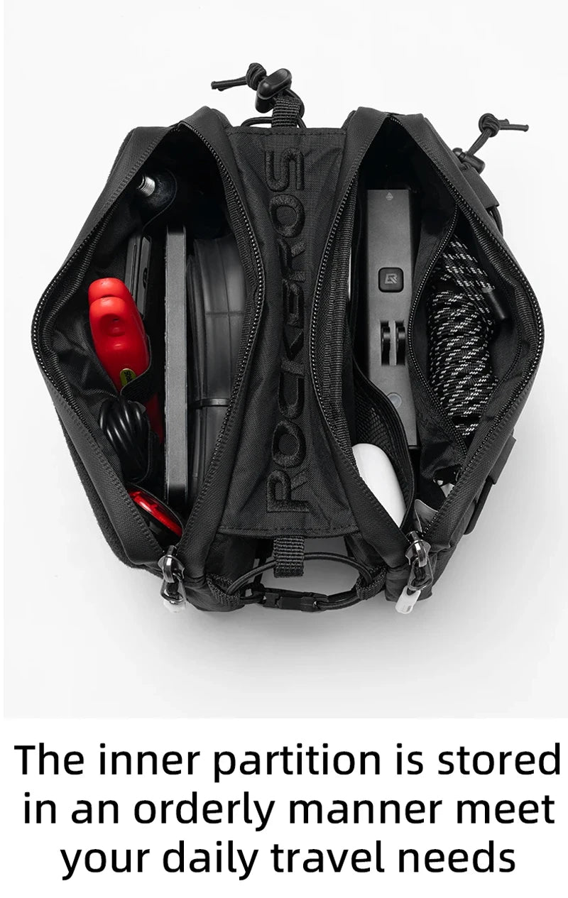 Top Tube Bicycle Bag – Frame & Saddle Storage with Phone Holder