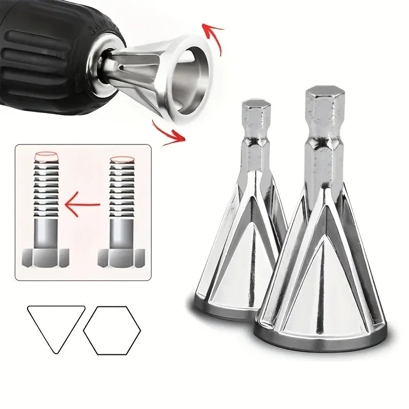 Metal Deburring Chamfering Tool – Drill Chuck Angle Grinder Bit