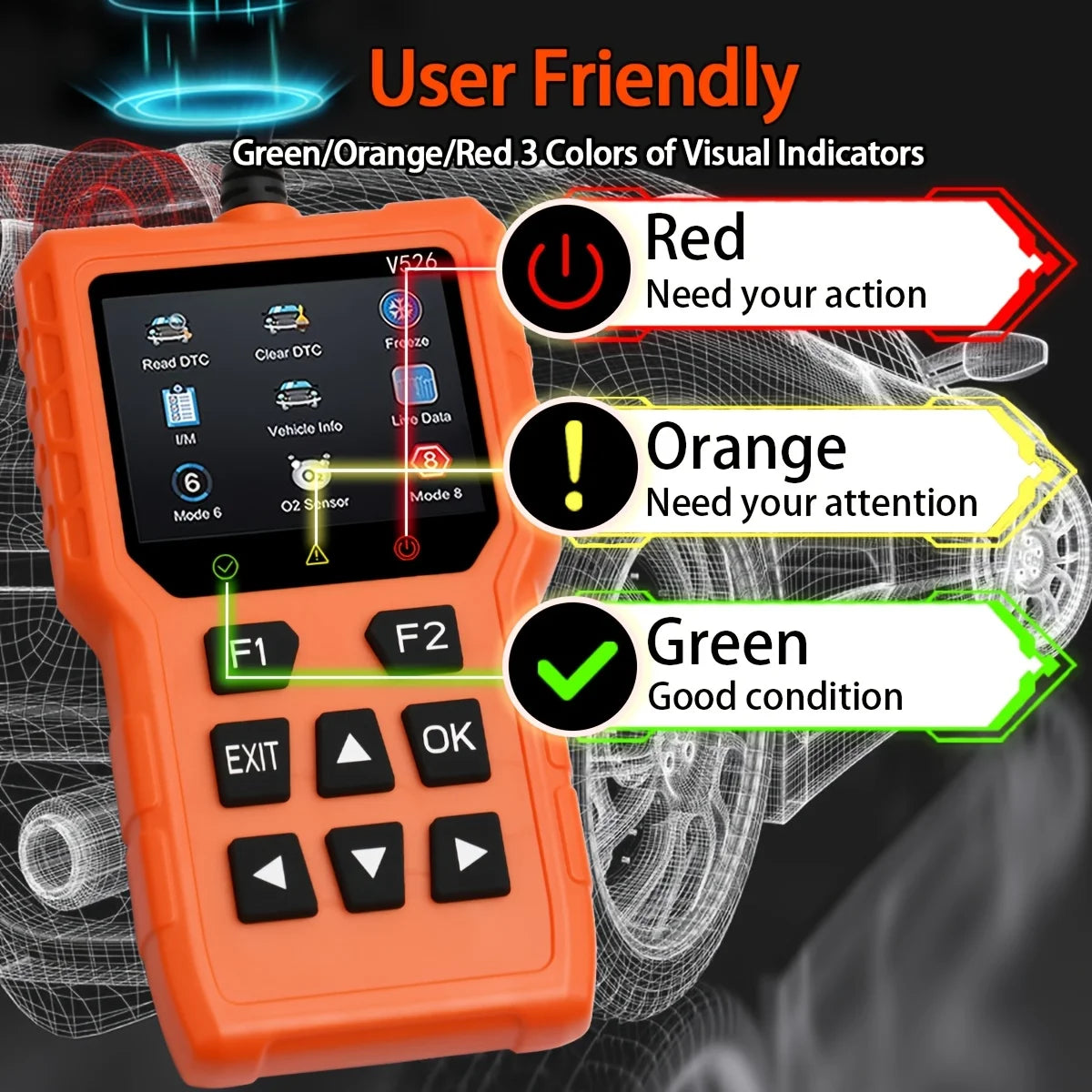 OBD2 Diagnostic Scanner Tool – Real-Time Insight for Smarter Driving