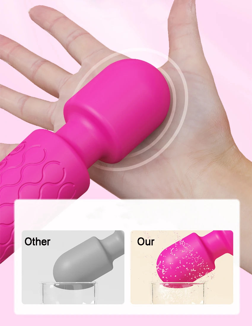 20 Modes AV Stick Clit Vibrator for Women