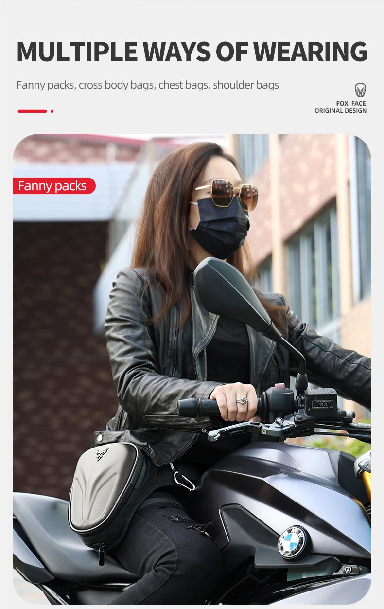 Waterproof Motorcycle Drop Leg Bag – Outdoor Waist Pack